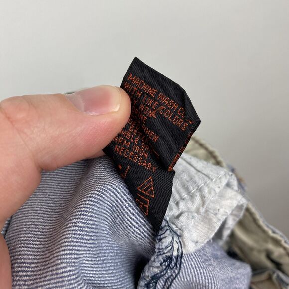 Dollhouse Jeans Womens 5 Blue Flare Bootcut Denim Stretch Y2K Button Pockets - Picture 11 of 15